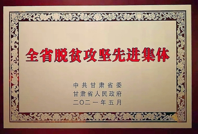 全国脱贫攻坚先进集体